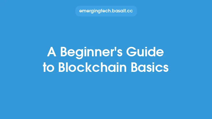 A Beginner