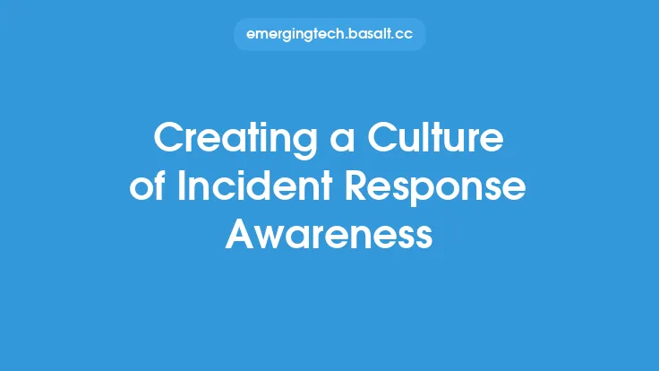 Creating a Culture of Incident Response Awareness Thumbnail