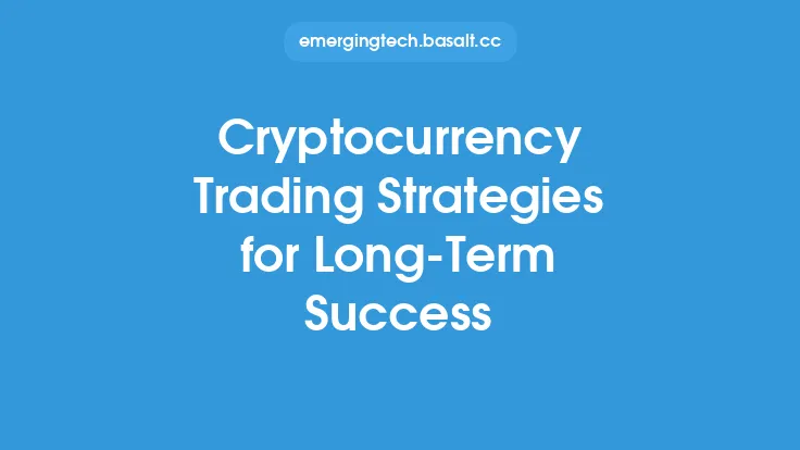 Cryptocurrency Trading Strategies for Long-Term Success Thumbnail