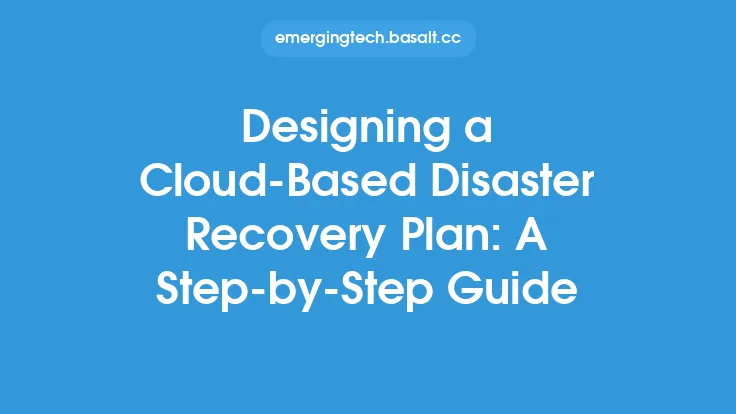 Designing a Cloud-Based Disaster Recovery Plan: A Step-by-Step Guide Thumbnail