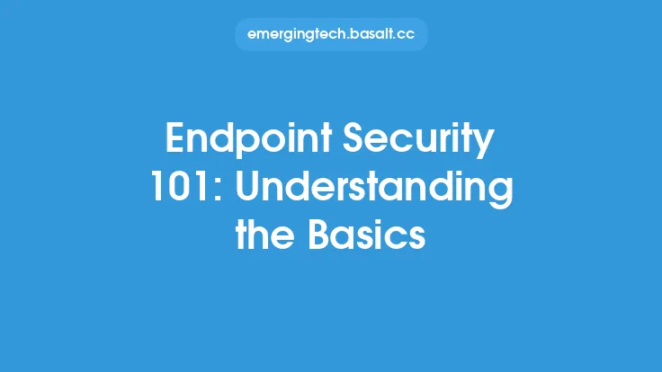 Endpoint Security 101: Understanding the Basics Thumbnail