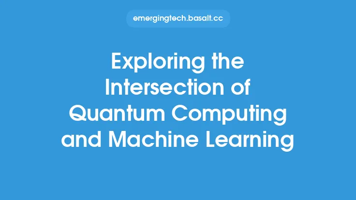 Exploring the Intersection of Quantum Computing and Machine Learning Thumbnail
