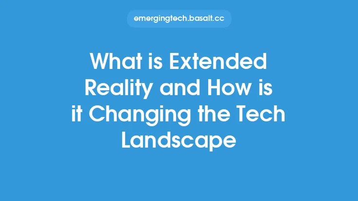 What is Extended Reality and How is it Changing the Tech Landscape Thumbnail