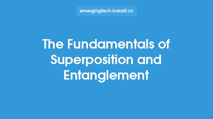 The Fundamentals of Superposition and Entanglement Thumbnail