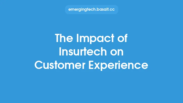 The Impact of Insurtech on Customer Experience Thumbnail