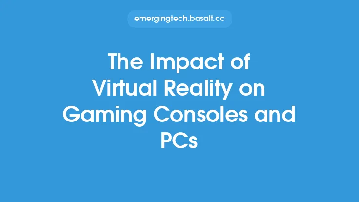 The Impact of Virtual Reality on Gaming Consoles and PCs Thumbnail