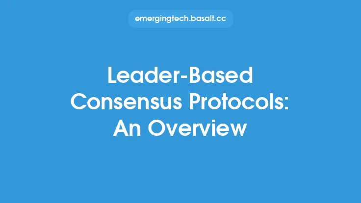 Leader-Based Consensus Protocols: An Overview Thumbnail