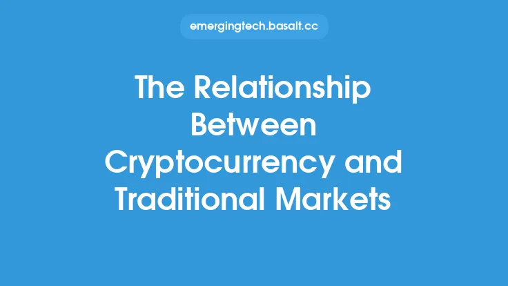 The Relationship Between Cryptocurrency and Traditional Markets Thumbnail