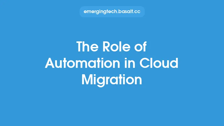 The Role of Automation in Cloud Migration Thumbnail