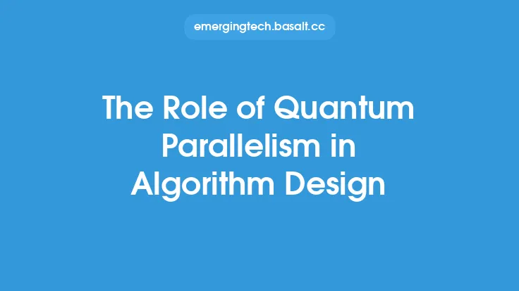 The Role of Quantum Parallelism in Algorithm Design Thumbnail