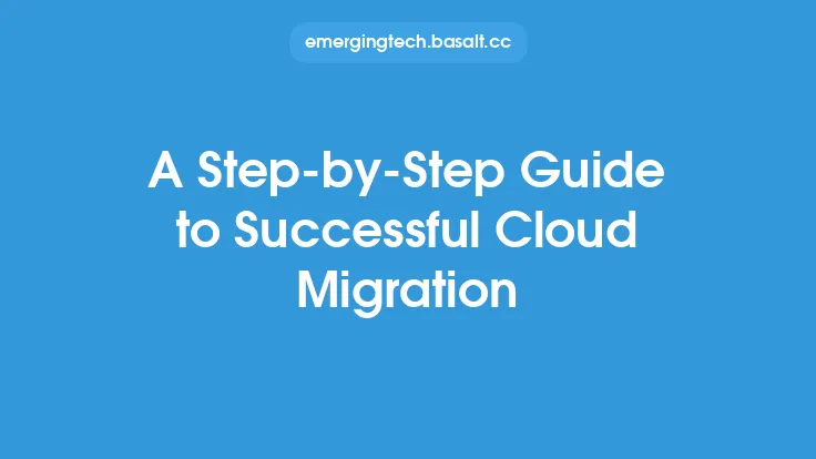 A Step-by-Step Guide to Successful Cloud Migration Thumbnail
