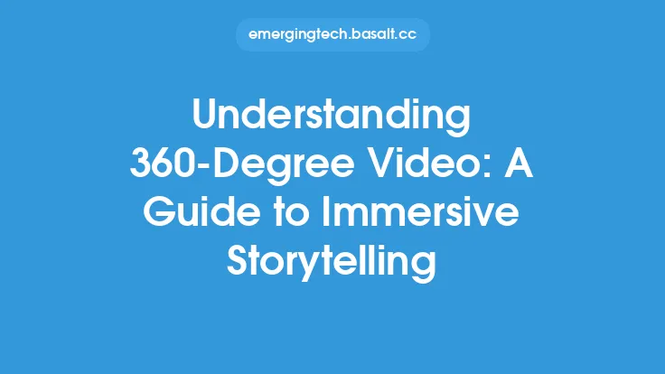 Understanding 360-Degree Video: A Guide to Immersive Storytelling Thumbnail