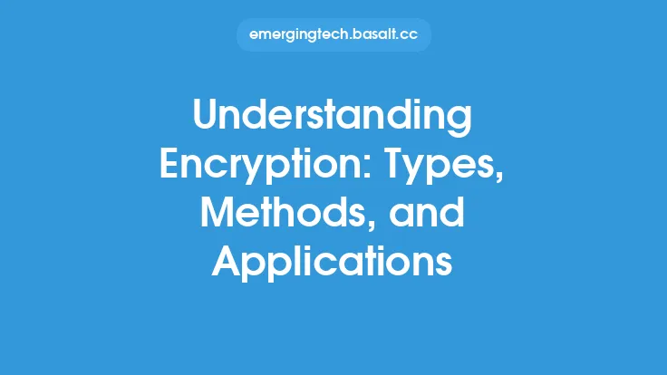 Understanding Encryption: Types, Methods, and Applications Thumbnail