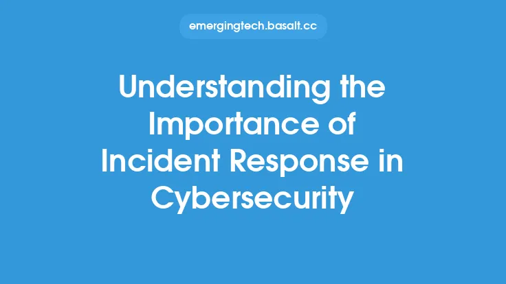 Understanding the Importance of Incident Response in Cybersecurity Thumbnail