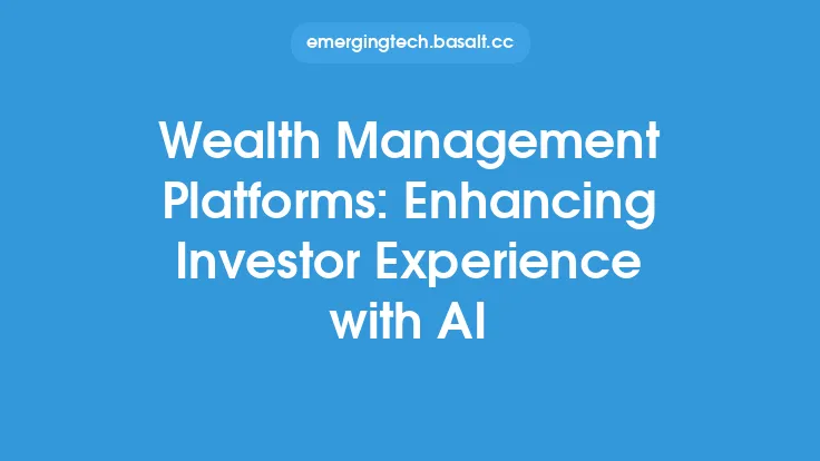 Wealth Management Platforms: Enhancing Investor Experience with AI Thumbnail